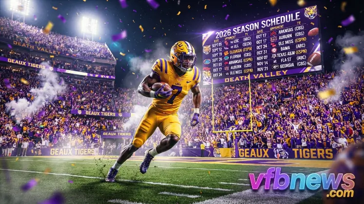 LSU Football Schedule