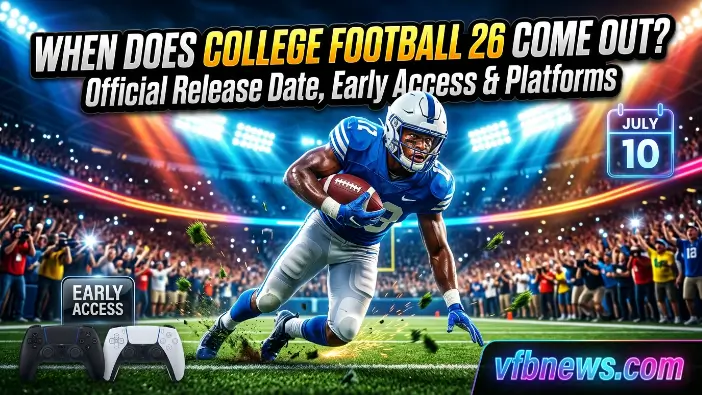 When Does College Football 26 Come Out? Official Release Date, Early Access & Platforms When Does College Football 26 Come Out