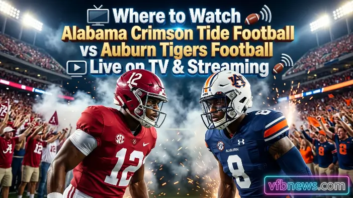 Where to Watch Alabama Crimson Tide Football vs Auburn Tigers Football Live on TV & Streaming Where to Watch Alabama Crimson Tide Football vs Auburn Tigers Football