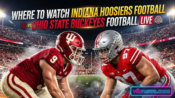 Where to Watch Indiana Hoosiers Football vs Ohio State Buckeyes Football Live Where to Watch Indiana Hoosiers Football vs Ohio State Buckeyes Football